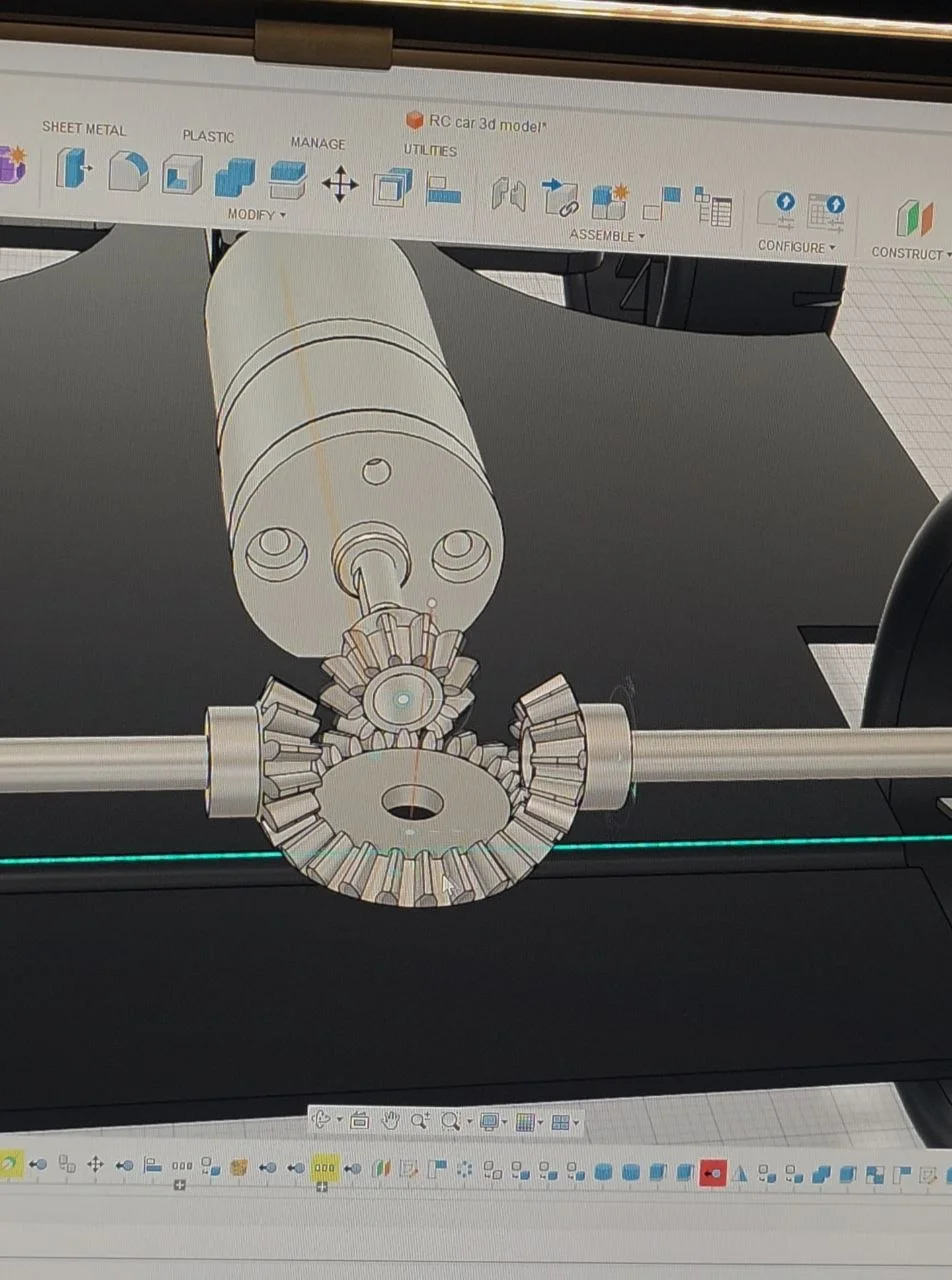 Differential gear assembly